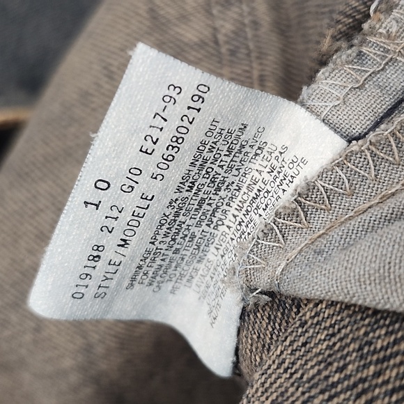 Levi's  506 Men's Vintage Orange Tab Wide Leg Jeans High Rise Made In Canada 34 - Picture 12 of 15